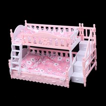 2층 벙커베드 벙커침대 풀세트1:12 인형의 집 미니어처 침대 집 침실 가구 액세서리 신제품, 08 9