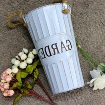 빈티지 철제화분 25cm 꽃병 플랜트박스 토분 다육이 연필통