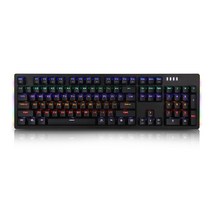 앱코 HACKER A광축 축교환 측면 라이팅 이중사출 키캡 게이밍 유선키보드 K550, 블랙