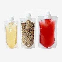 더팩컴퍼니 진공봉투 스파우트파우치 100ml 50장 700장, 500장