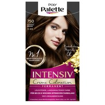 Poly pallet cream coloration chocolate brown 폴리 팔레트 크림 컬러레이션 초콜릿 브라운 염색약 4개