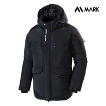 MARK 반사전사 메모리 웰론 자켓 블랙 숏패딩 MK-3044
