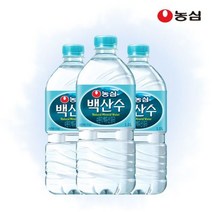 농심 백산수 1L 24병 생수, 1000ml