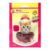 반려동물 간식 캣몽/캣츠드림 오리슬라이스 40g, 쿠팡 1