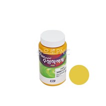 KCC정품 수성도료 조색제 수성착색제 0.5L 수성페인트 혼합가능 수성색소, 황색