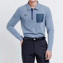 골프웨어 남자 포근한 지퍼카라 티셔츠 남자골프티셔츠 캐디긴팔 남성티셔츠 골프티셔츠 시원한티셔츠