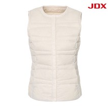 (정품)[JDX] 여성 안감 배색포인트 경량 다운 베스트(X2RWWVW91CR)