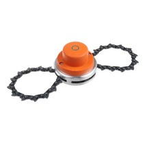 전기예초기 제초기 무선 예초기 충전 잔디깍는기계 벌초20mm/0.7 "3 잔디 깎는 기계 체인 가솔린 트리, 03 red