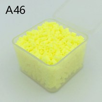 2.6mm/1200 개/상자 포장 하마 비즈 아이들을위한 저장하기 쉬운 Perler 철 퓨즈 수제 선물 장난감, 14 A46