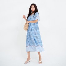 호캉스 여름 베라프 롱 원피스 딜라이트 휴양지 비치