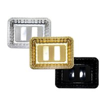 정육포장 일회용용기 트레이 8호(PET) 800개 박스, 검정