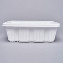 업소용 사각찜용기 대 3200ML, 사각찜용기 대  200개