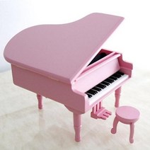 그랜드 피아노 오르골 핑크_LET IT GO_1개, 1개