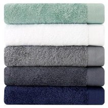 아트박스/송월타월 [송월타올] 렝스턴 260g 10매 수건 타올 세면타올 답례품, 색상:연회색