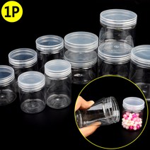 상세정보참조 투명 안깨지는 공병 플라스틱 빈병, 7cm - 150ml, 1개