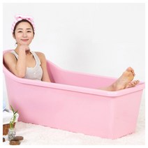 루루바스 이동식 반신욕조 반신욕기 히노끼 간이욕조, 아이보리