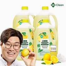 지오클린 레몬테리피 친환경 중성 세제 2.5L 4개 총 10L, 레몬테리피 중성 세제 2.5L 4개 총 10L