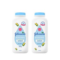 존슨즈 베이비 파우더 오리지날향, 200g, 2개