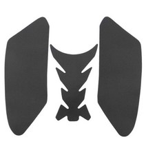 블랙 오토바이 가스 탱크 패드 스티커 혼다 CB500F CBR500R 2013-2017 Pegatinas 모토에 대한 측면 무릎 그립 보호대 데칼, B