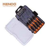 켄도 정밀 드라이버 후크 세트 20539CO (17PCS) 갈고리 송곳 오링풀러 시계 안경