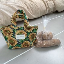 저렴한 여성을 위한 양각 꽃 핸드백 휴대용 캔버스 스토리지 가방 부드러운 재사용 가능한 여자 지퍼 그림