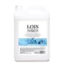 로이스 (LOIS) 아로마 마사지오일 화이트미네랄 (베이비) 5리터 대용량 업소용 전문가용 경락오일 바디오일 전신오일 부드러운 롤링감, 4개
