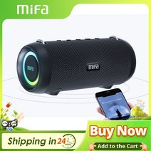 블루투스 스피커 Mifa-A90 블루투스 스피커 60W 출력 전력 클래스 D 앰프 포함 우수한 저음 성능 캠핑 스피커, [03]