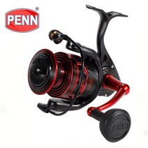 펜 배틀3 PENN BATTLE III 4000HS 대삼치 방어 빅게임 원투 도시어부 릴, 레드4000HS
