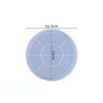 보도블럭 금형 벽돌 몰드 블럭바닥 대형 라운드 트레이 실리콘 시멘트 콘크리트 점토 주조 광장 스 지 플레이트 홈 장식 공예벽돌틀 석고 담장 정원 연못, 라운드 m