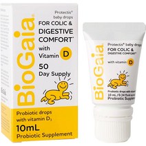 바이오가이아 유산균 비타민d 신생아 부터 10ml, 바이오가이아 비타민D+ 10ml, 1개