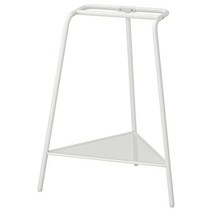 이케아 틸슬라그 테이블버팀다리 트레슬 메탈화이트 36x57x70cm 에폭시코팅스틸
