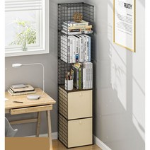 철제 서랍장 수납장 사무실 서랍 철재 책상 미니 슬림 틈새, 2단/62cm/블랙