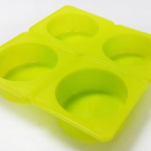 [캔들이케아] 인기비누몰드, 03_민무늬 원4구몰드