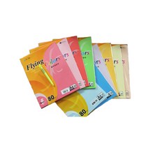 삼원 칼라복사용지 A4 80g 25매 칼라복사지, P36 우유색