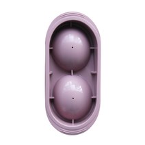 위쥬 실리콘 아이스트레이 왕볼 원형 칵테일 텀블러 얼음틀, 핑크