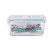 BK셰프웨어 클리어 직사각 AS-012(400ml)