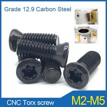 20PCS M2 M2.2 M3 M4 M5 등급 12.9 CNC 공구 나사 삽입 Torx 카바이드 선삭 인서트 교체 선반 액세서리, 06 M2.5X6