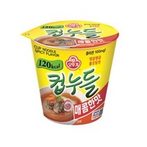 오뚜기 컵누들 매콤한맛 37.8g, 165개