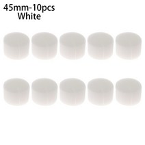 10pcs 흙이없는 수경 야채 보육 냄비 스폰지 심기 꽃 종자 재배 시스템 보육 스폰지 종자 트레이, 흰색 40mm-10pcs