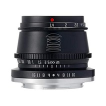 []명장 광학 TTArtisan 35mm f1.4 C (캐논 EF-M 블랙) [2년 보증 첨부]