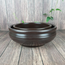 옹기 면기 그릇 칼국수 수제비 옹심이 업소용 그릇 옹기 수반 여주 도자기, 소