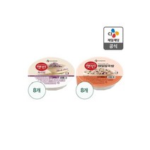 CJ 햇반 흑미밥210g 8개 + 매일잡곡밥210g 8개 (총16개), 210g, 2세트