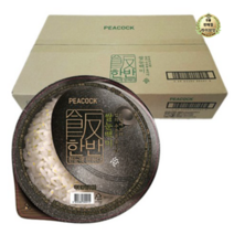 라이브잇 피코크 한반 쌀눈백미 즉석밥, 210g, 36개
