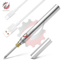 용접기 휴대용 5V 8-10W 무선 전기 납땜 철 USB 충전식 재 작업 역 용접 수리 도구, [01] Iron