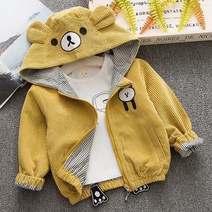 행복한초록 봄가을 귀요미 베어곰 잠바