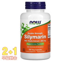 나우푸드 더블 스트렝스 밀크씨슬 추출물 300mg 베지 100캡슐 3통, 1개, 기본