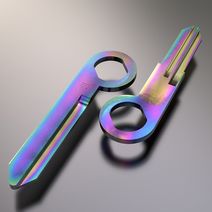 버닝컬러 열쇠 Key Body 키 바디 열쇠복사 오토바이 킥보드 열쇠, 3(공용오른쪽폴딩), 1개