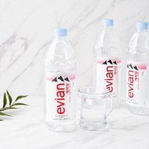 [메가마트]롯데칠성 에비앙 생수 1L, 1개