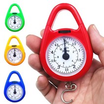 휴대용 용수철 저울 5KG 파운드 겸용 무게 측정도구, 랜덤