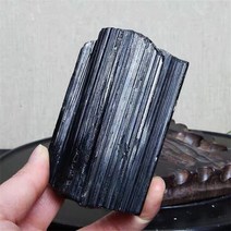 암모나이트화석 삼엽충화석 나무화석 천연 검은 터말린 결정 광물 표본 불규칙한 화석 지질학 지침 사이트 치유 가정 장식, 검은 전기석, 600-650g30-80mm